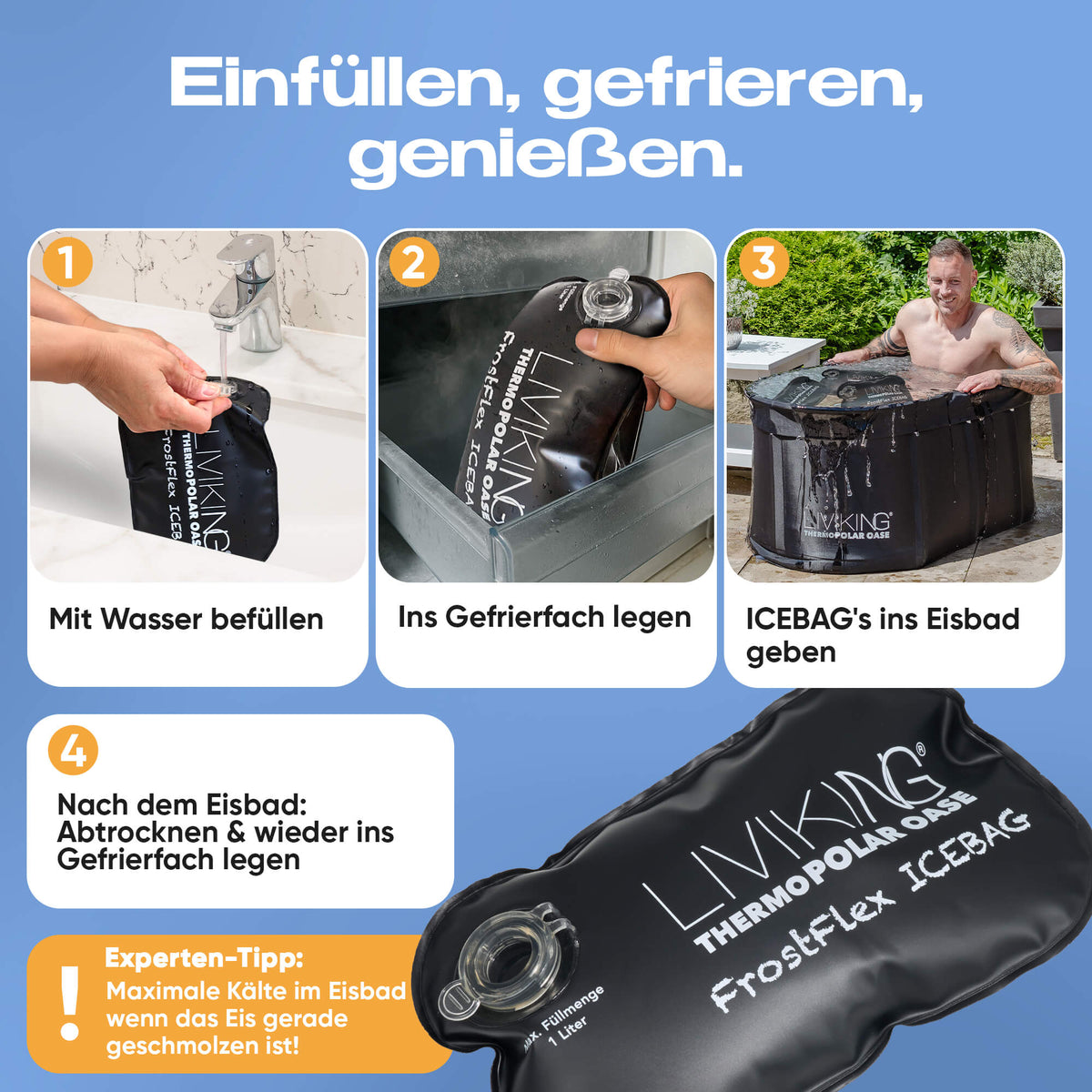FrostFlex ICEBAG (3er / 6er / 9er Set)